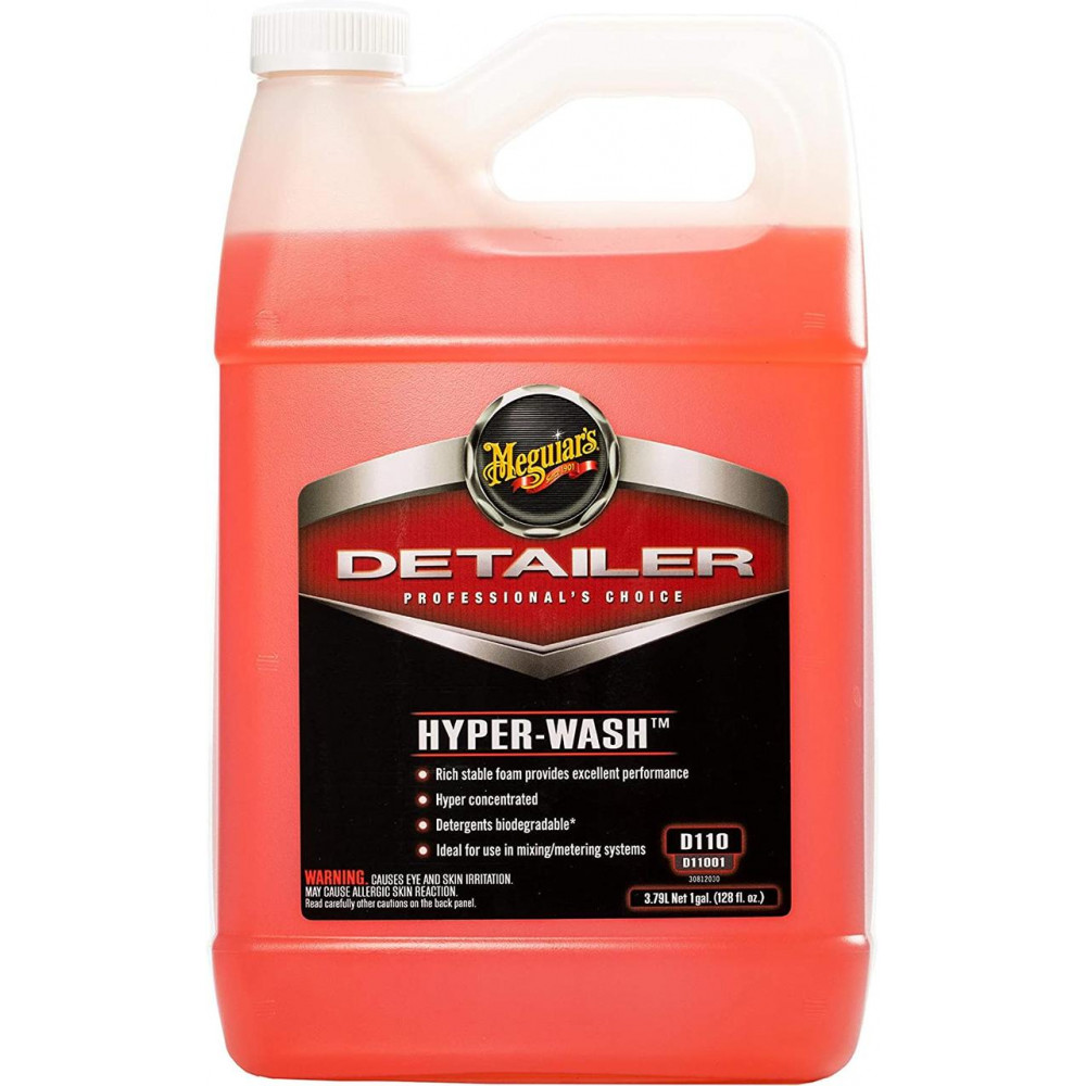 Концентрат шампунь гіпер-мийка - Meguiar's Detailer Hyper-Wash 3,79 л. (D11001)