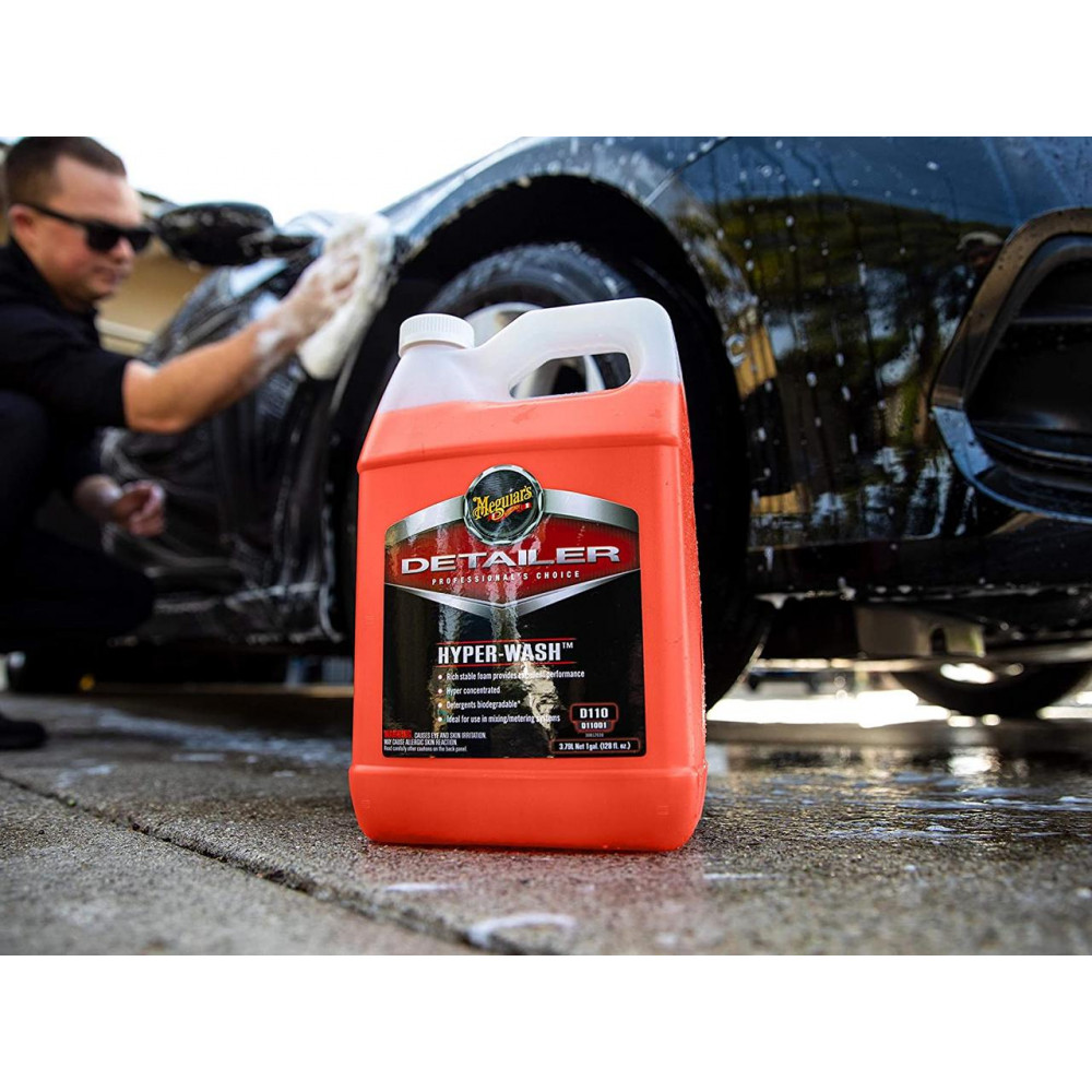 Концентрат шампунь гіпер-мийка - Meguiar's Detailer Hyper-Wash 3,79 л. (D11001)