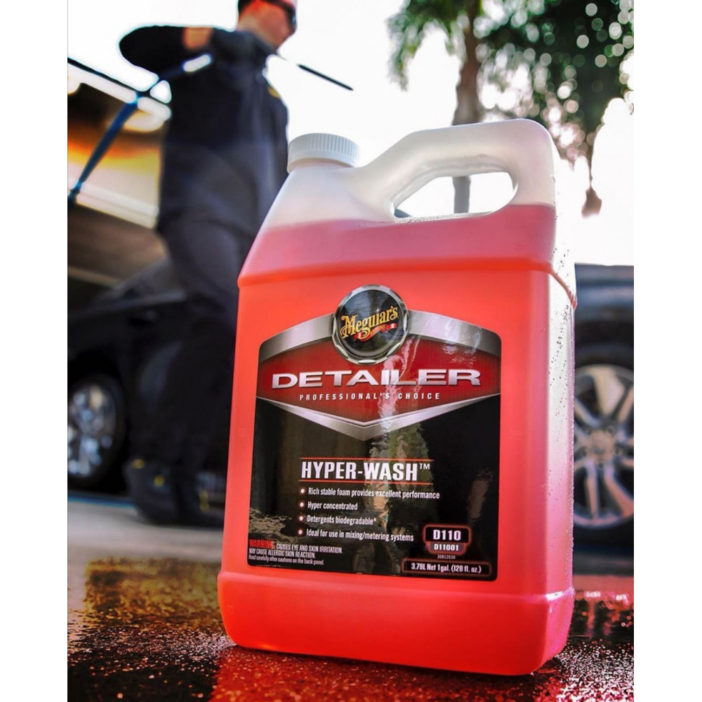 Концентрат шампунь гіпер-мийка - Meguiar's Detailer Hyper-Wash 3,79 л. (D11001)