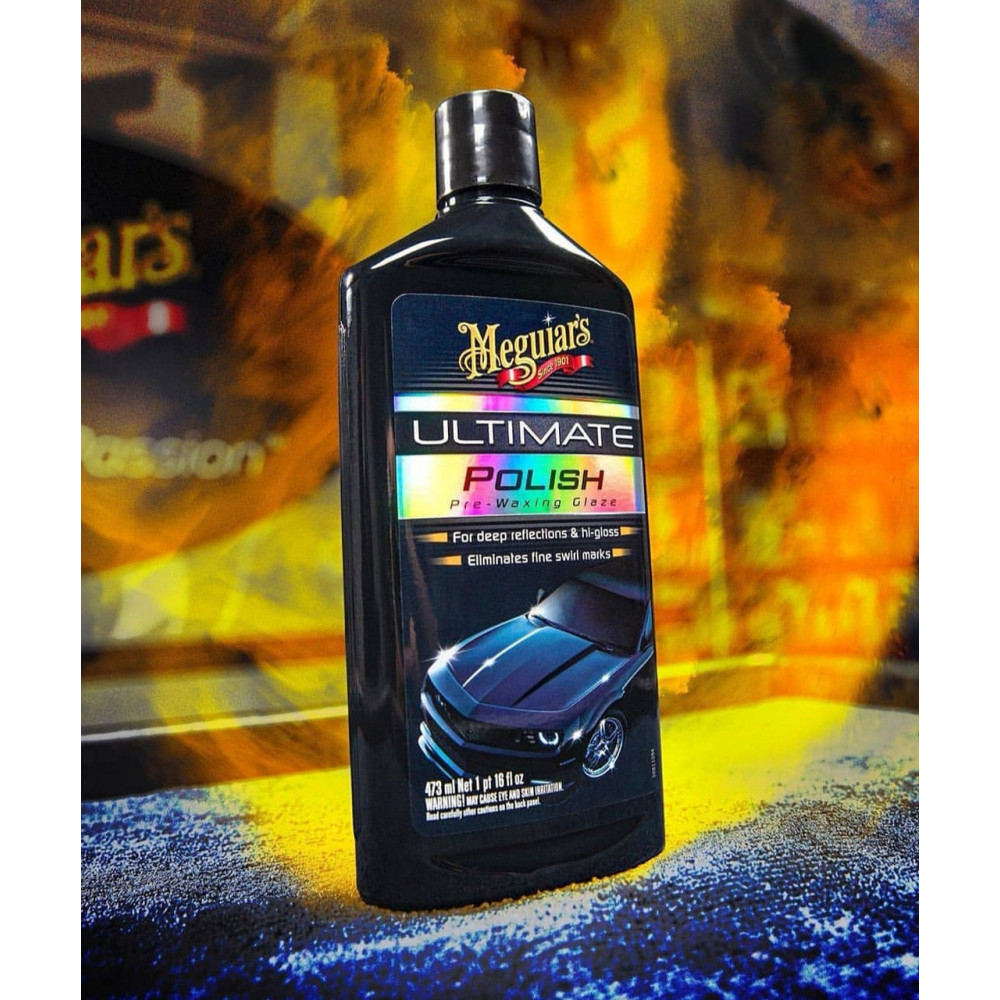 Автомобільний поліроль - Meguiar's Ultimate Polish Pre-Waxing Glaze 473 мл. (G19216)