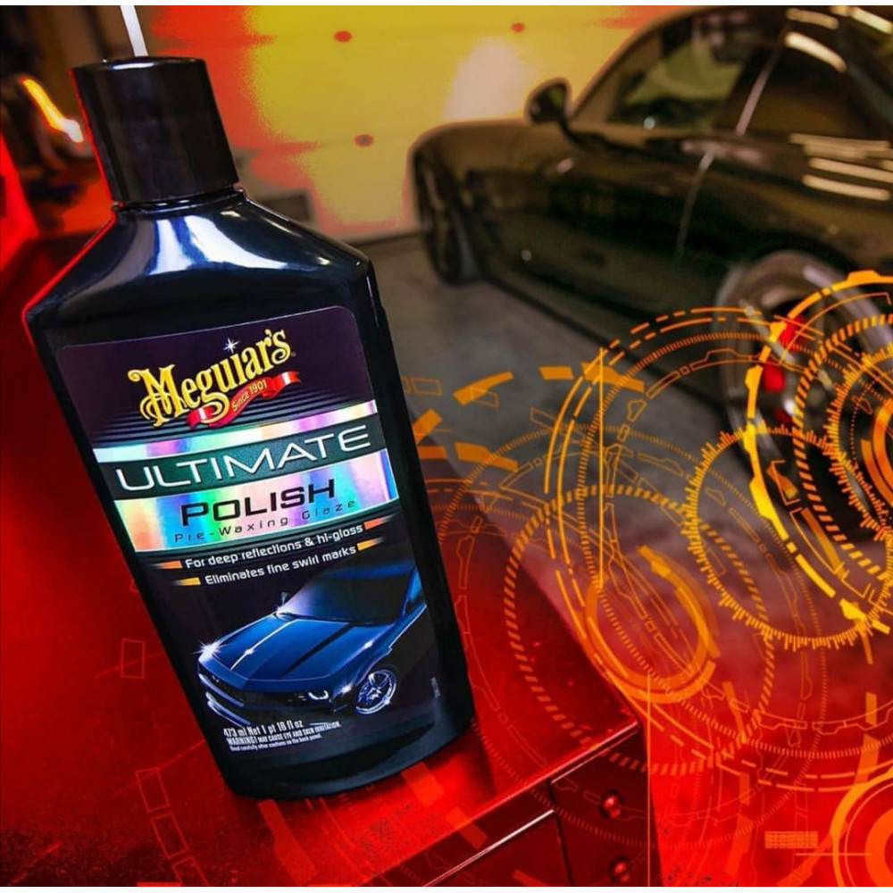 Автомобільний поліроль - Meguiar's Ultimate Polish Pre-Waxing Glaze 473 мл. (G19216)