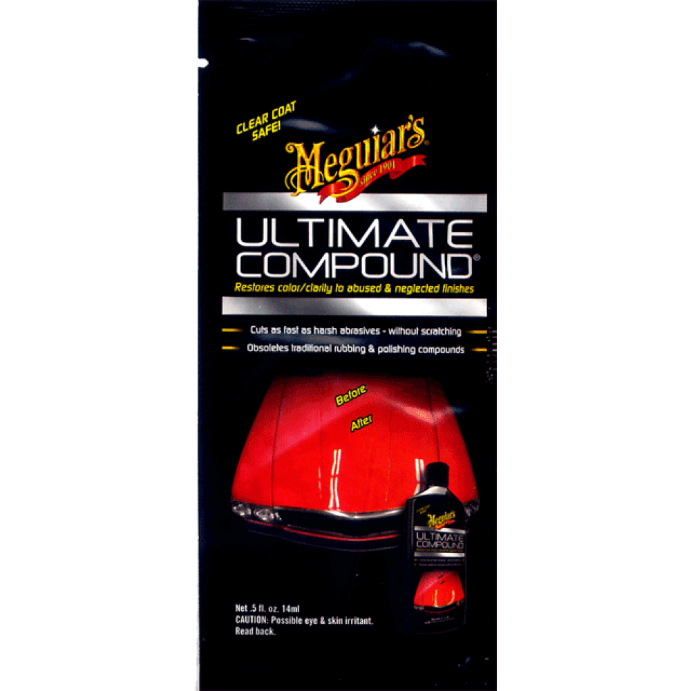 Тестер мікроабразивної поліролі для кузова - Meguiar's Ultimate Compound 14 мл. (G172001T)