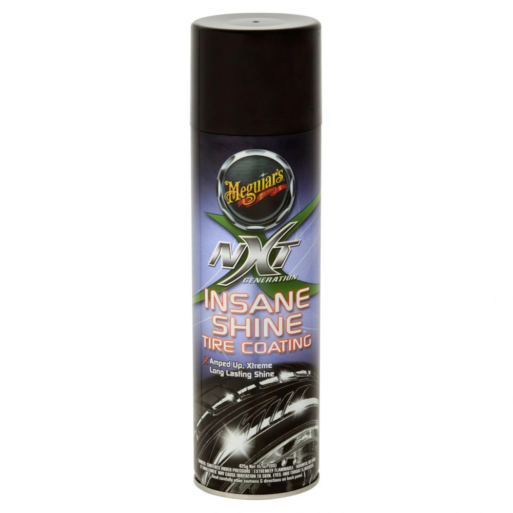Спрей для чорніння шин - Meguiar's NXT Generation Insane Shine Tire Coating 425 г. (G13115)