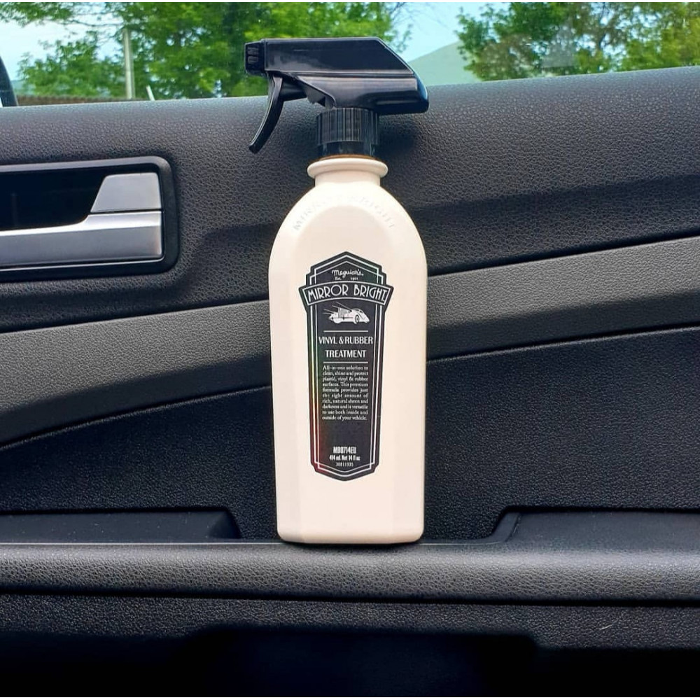 Універсальний засіб для салону - Meguiar's Mirror Bright™ Vinyl & Rubber Treatment 414 мл (MB0714EU)