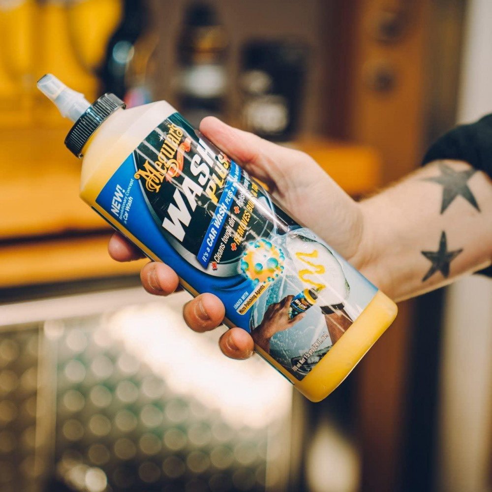 Автомобільний шампунь плюс - Meguiar's Wash Plus + 709 мл. (G25024EU)