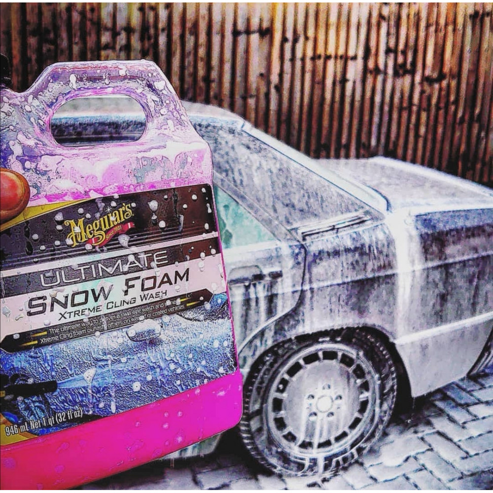 Автомобільний шампунь, снігова піна - Meguiar's Ultimate Snow Foam Extreme Cling Wash 946 мл. (G191532EU)