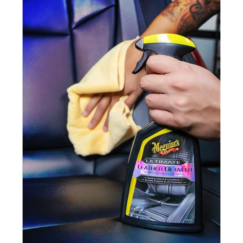 Спрей 3 в 1 для догляду за шкіряним салоном - Meguiar's Ultimate Leather Detailer 473 мл. (G201316)