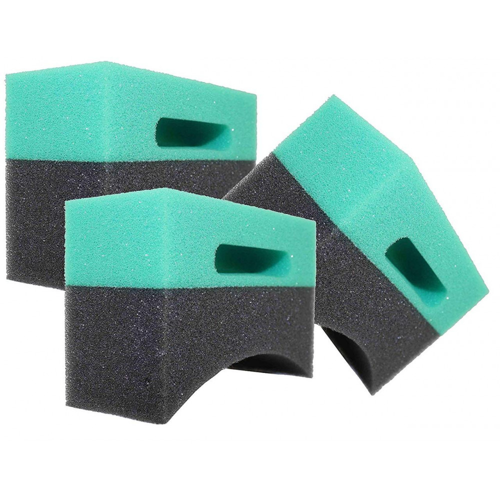 Аплікатор для чорніння гуми - Martin Cox American Style Grey/Green HD Tyre Dressing Applicator (MOGG138L)
