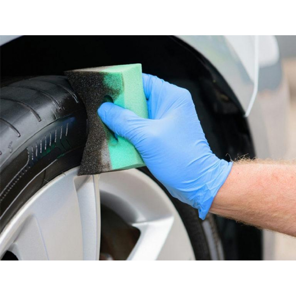 Аплікатор для чорніння гуми - Martin Cox American Style Grey/Green HD Tyre Dressing Applicator (MOGG138L)
