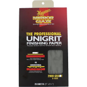 Водостійкий абразивний папір - Meguiar's Unigrit Finishing Papers 14х23 см. P2000 1 шт. (S2025)