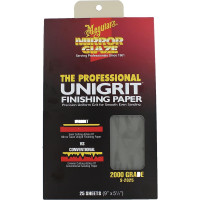 Водостійкий абразивний папір - Meguiar's Unigrit Finishing Papers 14х23 см. P2000 1 шт. (S2025)