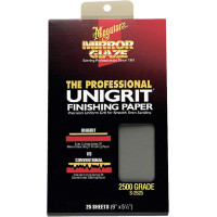 Водостійкий абразивний папір - Meguiar's Unigrit Finishing Papers 14х23 см. P2500 1 шт. (S2525)