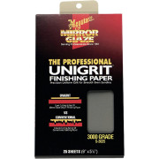Водостійкий абразивний папір - Meguiar's Unigrit Finishing Papers 14х23 см. P3000 1 шт. (S3025)