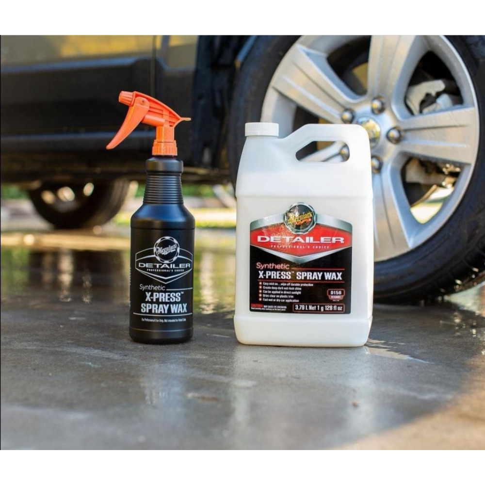 Ємність для рідин - Meguiar's Detailer Synthetic X-Press Spray Wax 945 мл. чорна (D20156PK12)
