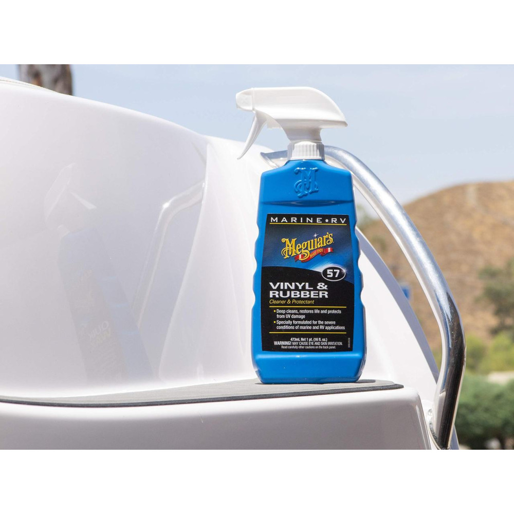 Очисник та кондиціонер для вінілу і гуми - Meguiar's Vinyl & Rubber Cleaner & Protectant Spray 473