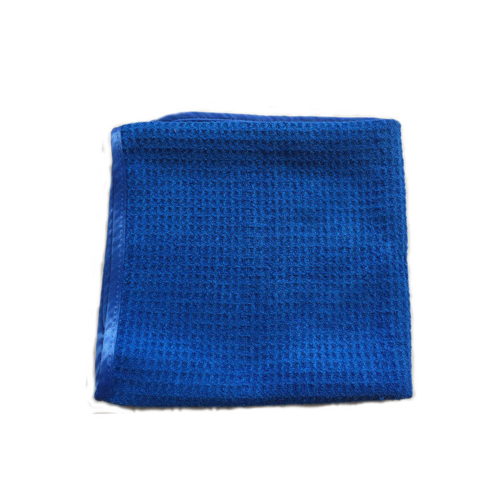 Вафельное полотенце для сушки кузова - Buff and Shine Blue Waffle Microfiber 360 гсм. 40x60 см. синий (MF-BWF)