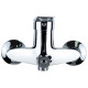 Змішувач для ванни гусак прямий дивертор вбудований картріджний TAU (SM-2C244C)