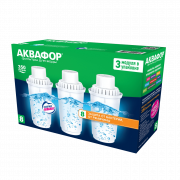 Картриджі Аквафор В100-8 (комплект 3 шт) захист від іржі