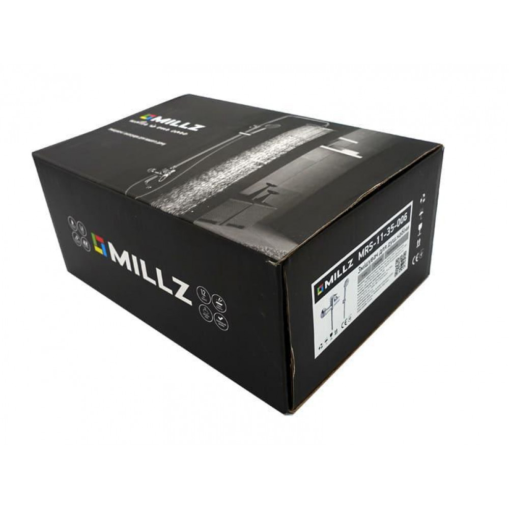Змішувач для душової кабіни MILLZ MRS-11-35-006 Хром