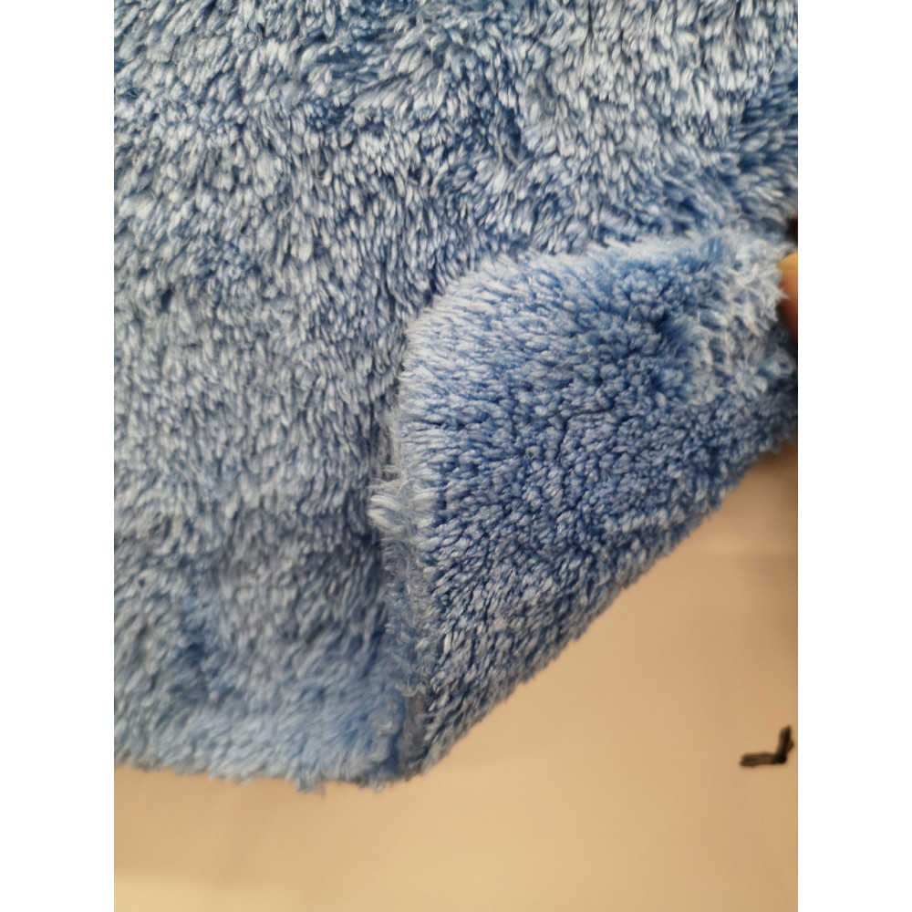 Микрофибровое рушник плюшеве - Autofiber Korean Plush 40x40 див. 470 gsm синє (TPK470BE-4)