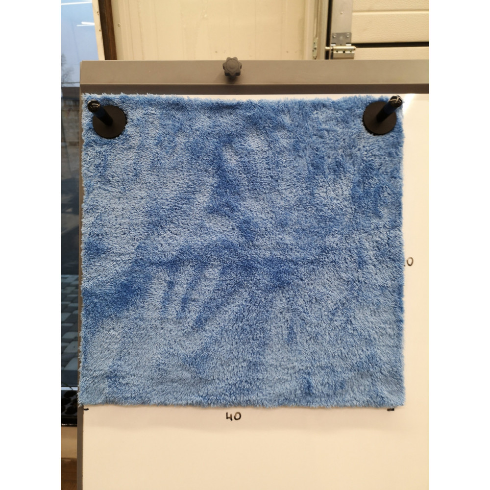 Микрофибровое рушник плюшеве - Autofiber Korean Plush 40x40 див. 470 gsm синє (TPK470BE-4)