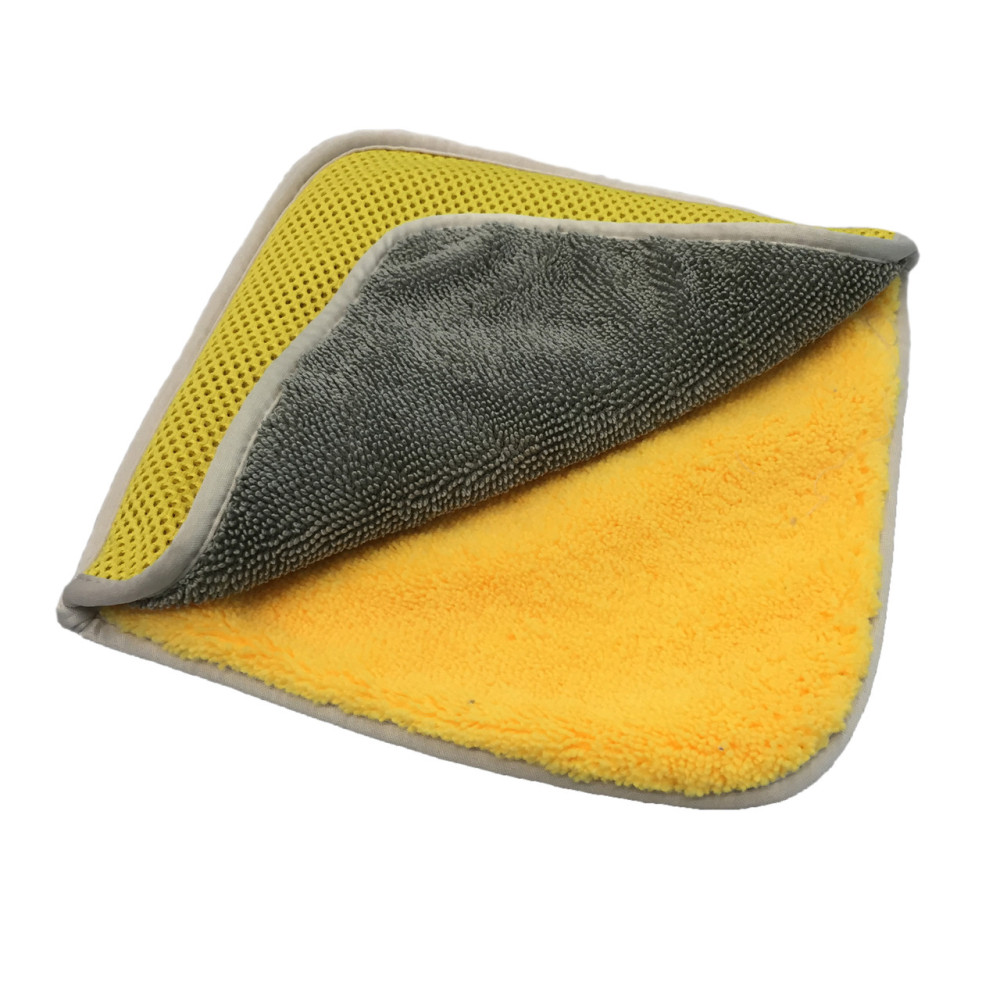 Серветка з 4 видів мікрофібри - Autofiber Multi Flip 20x20 див. 500-300 gsm (T2MULTIFLIP1000YGY-3)