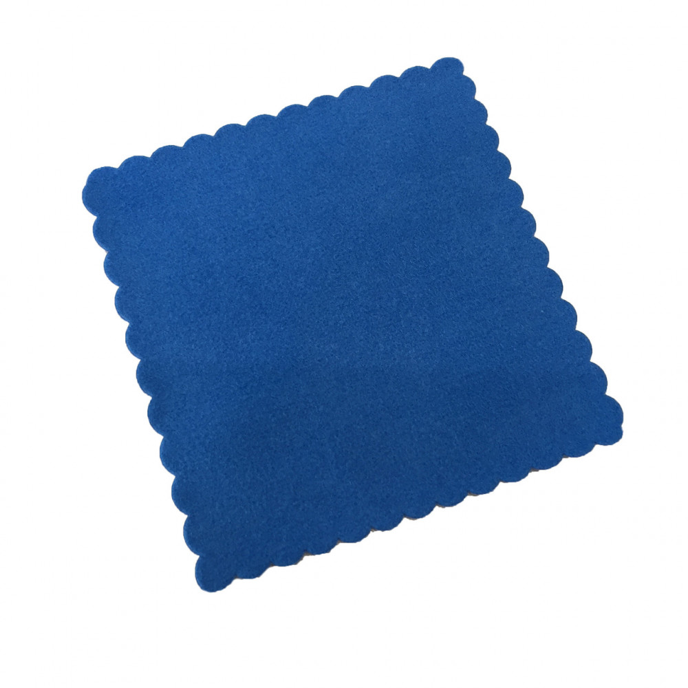 Замшева серветка для нанесення захисних покриттів - Autofiber Suede Swatch 10х10 див. синя (TS205B4-50)