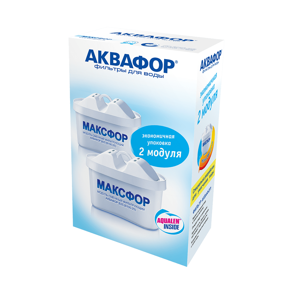 Картриджі Аквафор Maxfor В25 прямокутні (комплект)