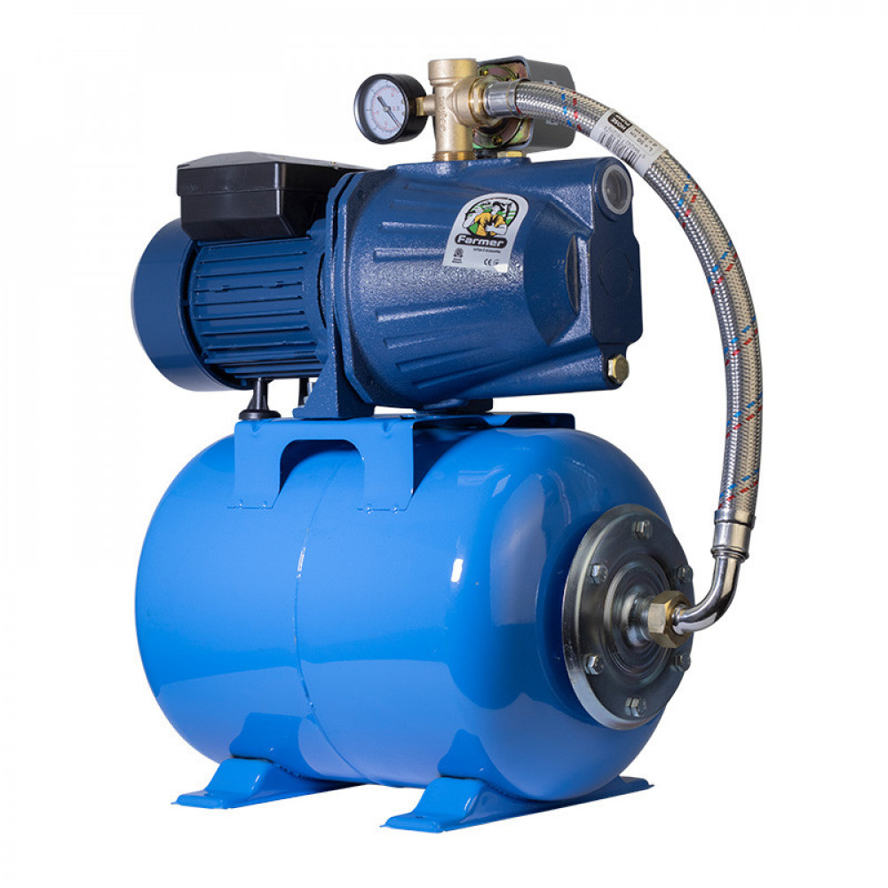 Насосна станція Farmer Jet 100L (1,1 кВт/24 л сталь)