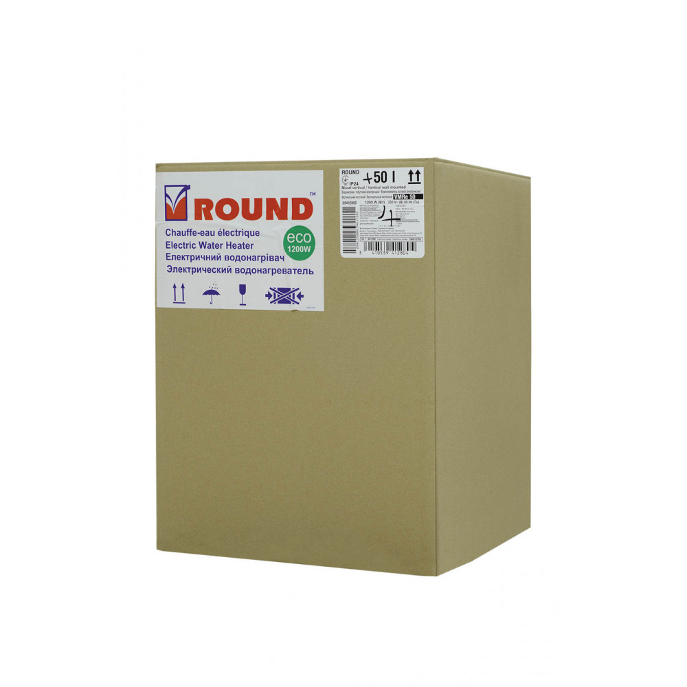 Водонагрівач Round ECO VMR 50 (1200 W) бойлер 50 літрів