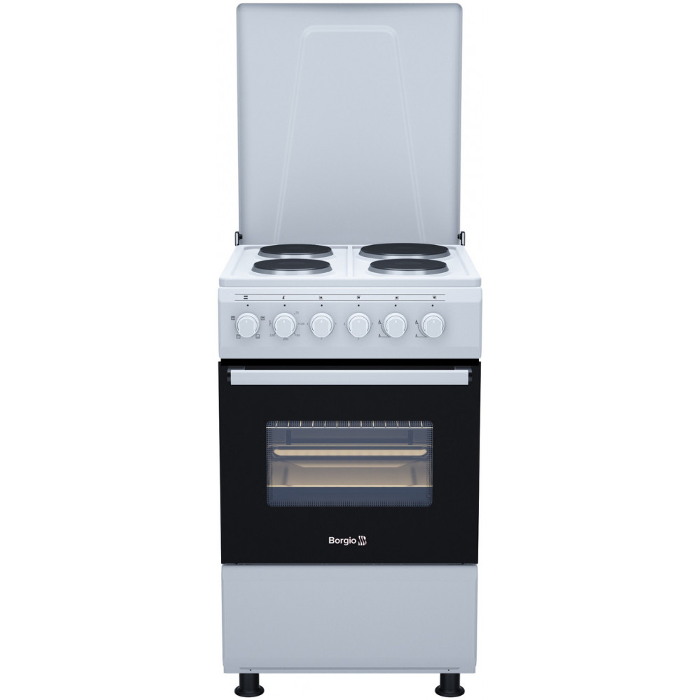 Плита електрична BORGIO EE 540 W MBBLT Біла