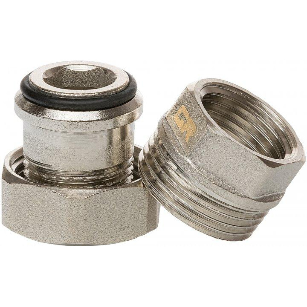 Згін з накидною гайкою IGER 15 1/2" прямий