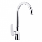 Змішувач для кухні хром Perla Jack (PBZ6302)